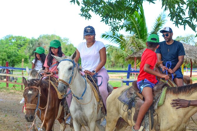2-hour sunset horseback ride from Punta Cana - The route: tropical forest, beach crossings, and a Macao Beach stop