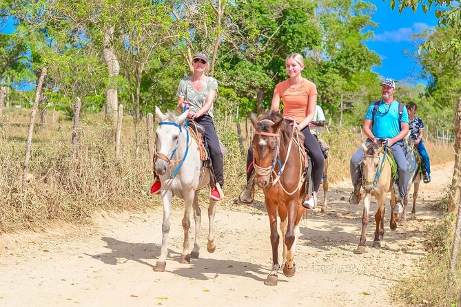 2-hour sunset horseback ride from Punta Cana - Ranch start: gear up, meet your horse, and try local flavors