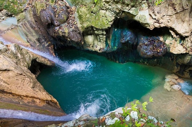 27 waterfalls PUERTO PLATA - The Main Event: Jump, Slide, Swim, or Take the Walk-Around Route