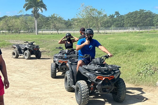 4-Wheel on the road - Safety vibe: helmets, goggles, and keeping the ride smooth