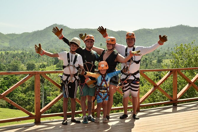 5 tours in 1 (Eco Farm/Horseback/City Tour/Buggy/Zipline) - Dune buggy off-road and a river swim: expect dirt, bring a plan