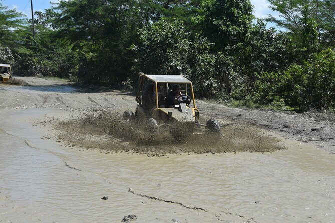7 Waterfalls Damajagua and Dune Buggy - Between waterfalls: refreshing water, wading sections, and why your body feels it
