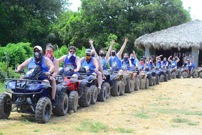 Adrenaline in 4X4 ATV through Macao Beach, Cave, Cafe Tour and Tobacco - Cave Lagoon Stop: The “Cool Down” Moment