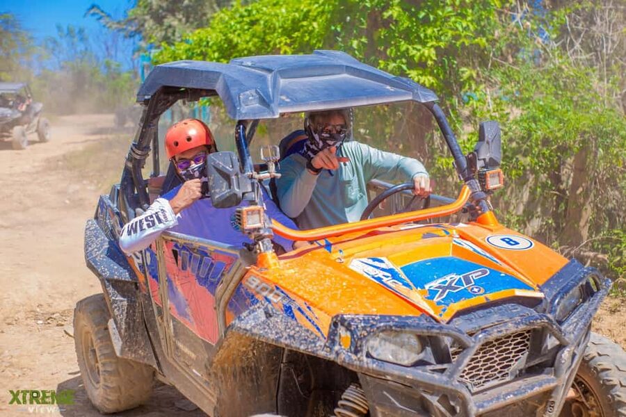 Adventure Buggy Punta Cana:Cave Macao Beach - Off-Road Buggy Time and the Virgin Beach Break