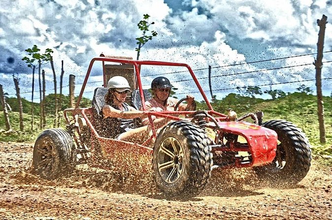 Adventure in Buggies Punta Cana - Macao Beach swim: a calm break with Dominican countryside energy