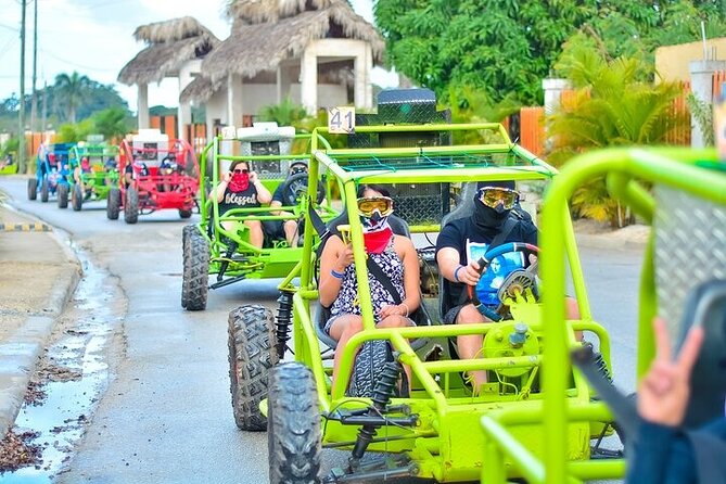 Adventure Tour con Buggies Ziplining Cenote y Taino Culture - Zip Lines for 30 Minutes: Short Time, Big Sensation