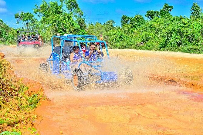 Adventure Tour con Buggies Ziplining Cenote y Taino Culture - Cenote Indigena Las Ondas: Swim, Cool Down, and See Cave Areas