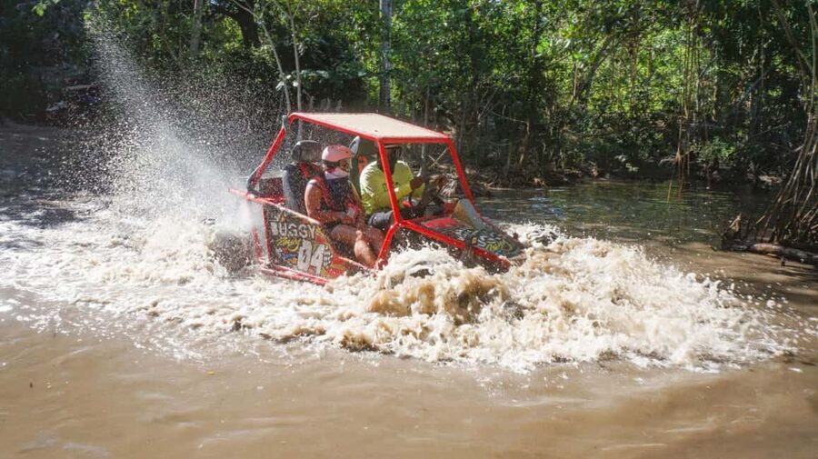 AMBER COVE TAINO BAY Super Buggy Tour - Safety gear and phone protection that actually help