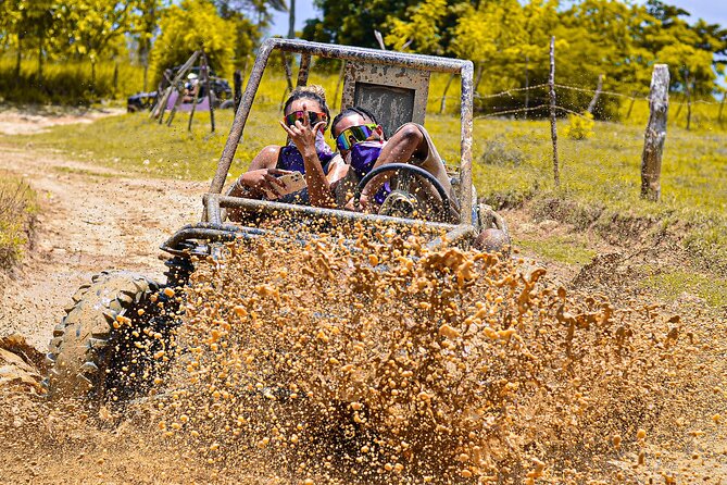 ATV Adventure to Water taino Cave and Macao Beach in Punta Cana - Stop 1: Boogies Punta Cana farm walk and free organic tastings
