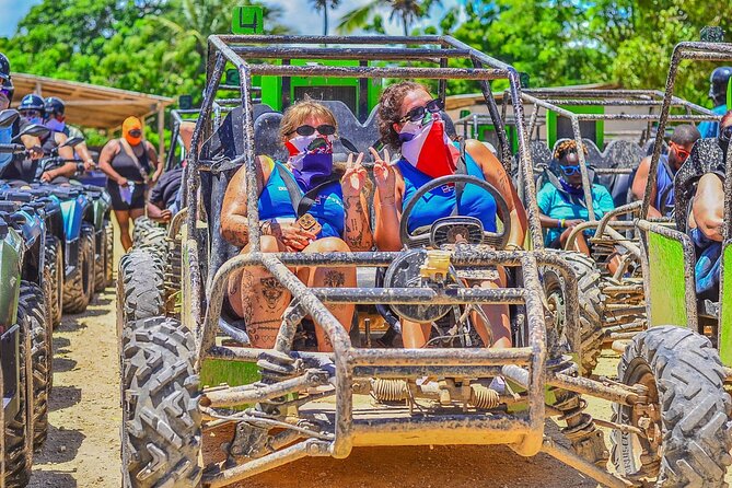 ATV and Buggy Excursion 4x4 in Punta Cana - Macao Beach time: rinse, photos, and strong-wave caution
