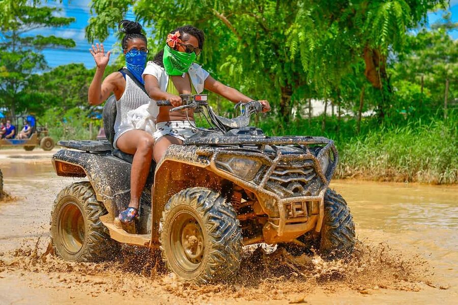 ATV and Buggy Excursion 4x4 in Punta Cana with Water Cave - Macao ranch check-in: safety first, then tastings