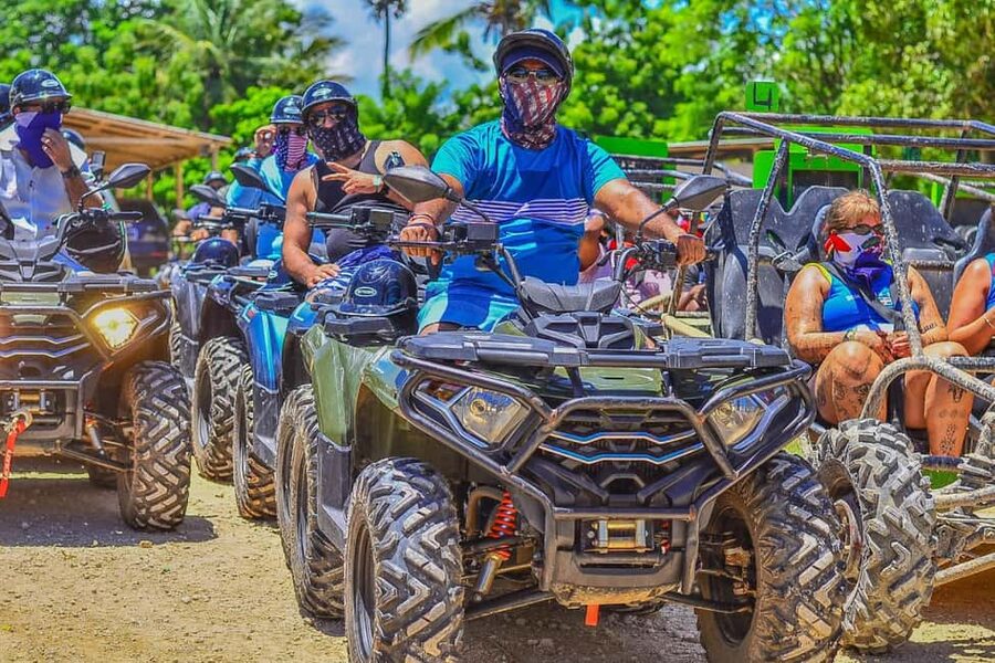 ATV and Buggy Excursion 4x4 in Punta Cana with Water Cave - El Salado water cave (Los Hoyos del Salado) and the cenote swim