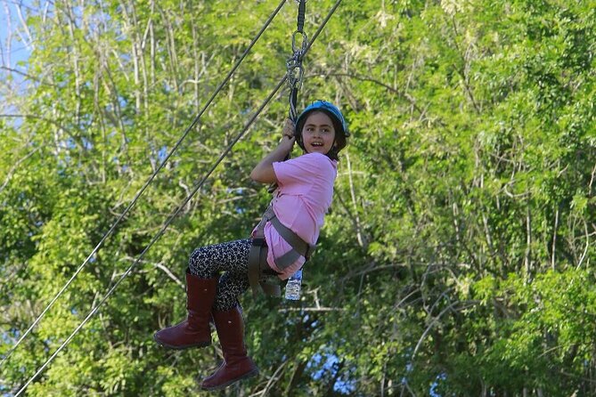 ATV N Zip: 8 Zip Lines plus ATV's - Eight ACCT-Certified Zip Lines, With a Pool Finale