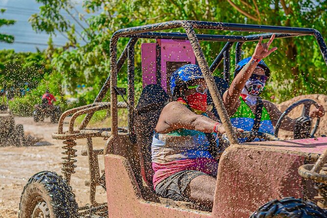 ATV or Buggy Ride at Macao Beach and Taino Cave in Punta Cana - The muddy Macao Beach ride: time behind the wheel