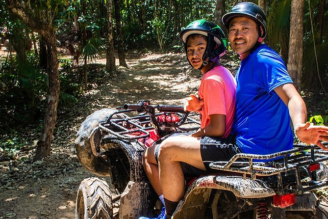 ATV Tour + Breef Safari + River Cave and Macao Beach - Stop 1 in Macao: ride the backroads and learn cacao/coffee basics