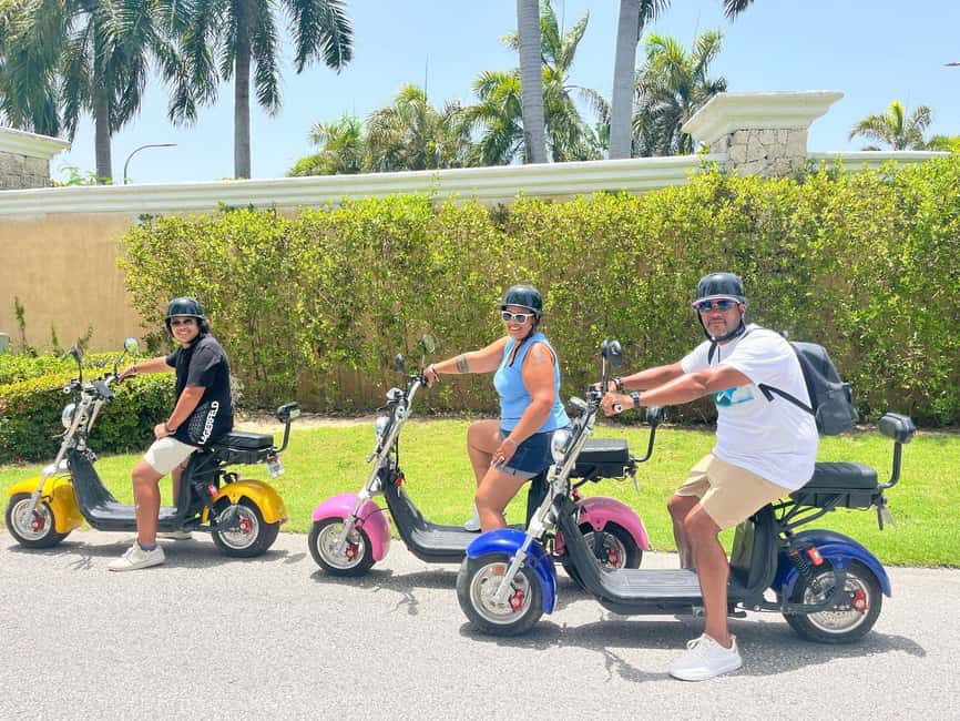 Bavaro Punta Cana: City Tour with Harley models E-Scooters - Safety Training That Actually Helps You Relax