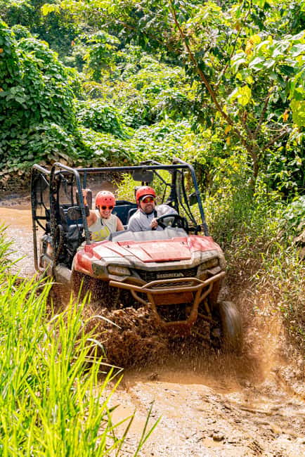 Bayahibe/La Romana: 4x4 Buggy and Monkeyland Tour - Mountain Ranch lunch: included food, but keep expectations flexible