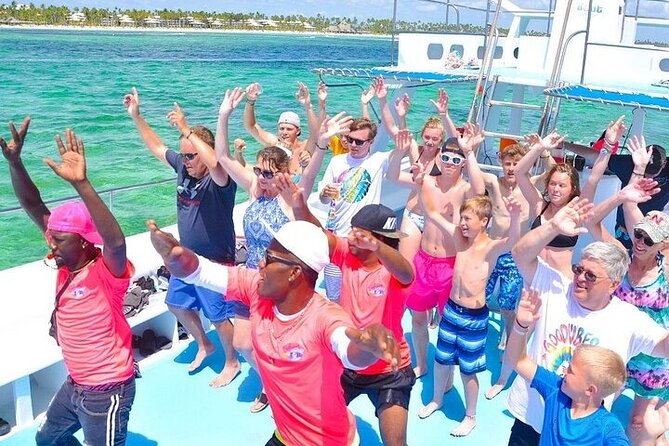 Boat Party with Drinks and Snacks with Transportation Included - Stop 4 at Bavaro Beach: music, dancing, and a true party finish