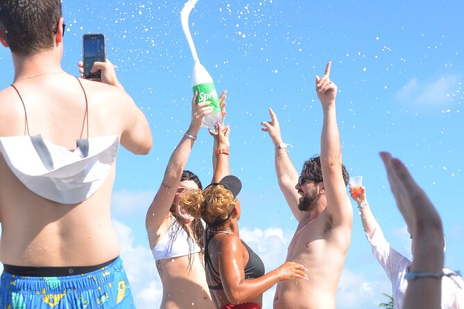 Boots and Booze in Punta Cana, A COUNTRY Party Boat Cruise - Stop 2: snorkeling time for coral and tropical fish