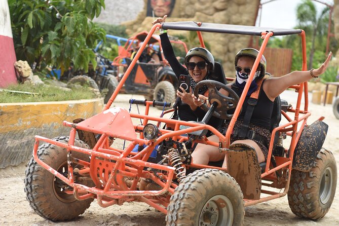 Buggies Adventure in Punta Cana 4 Hours Off-Road Fun - Cenote Indigena Las Ondas: cool cave water for a fast reset