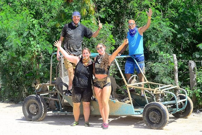 Buggy Adventures , ATV and Terra cross. Indian cave, Macao beach - Inside the Indian Cave: Swimming in a Subterranean River