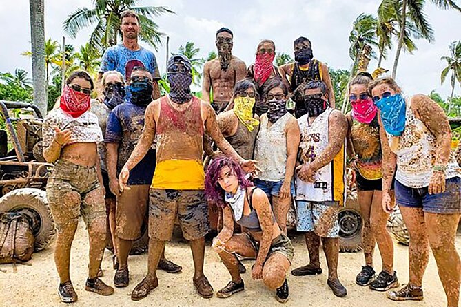 Buggy Extreme Tour to Macau Beach and River Cave in Punta Cana - Macao Beach Finish: White Sand and Turquoise Water After the Mud