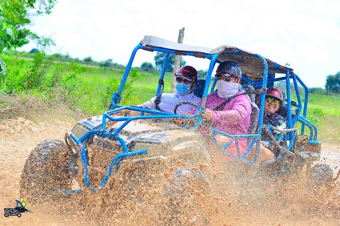 Buggy Predator Adventure Punta Cana - Cave, Beach and Mud - Macao Beach finale: swimming, photos, and a proper cool-down