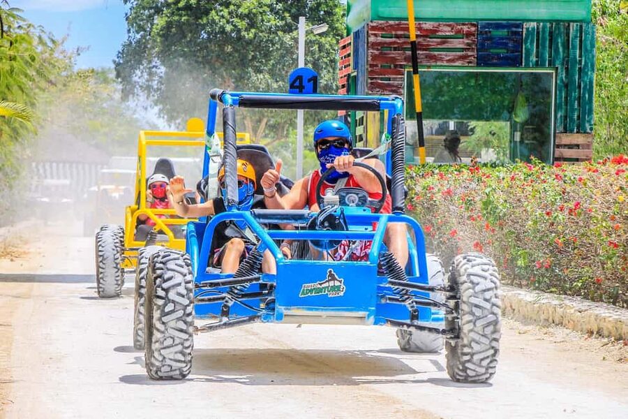 Buggy Ride, Zipline Splash & Waterfall Pool Combo with Lunch - Security, Group Size, and the No-Phone Rule