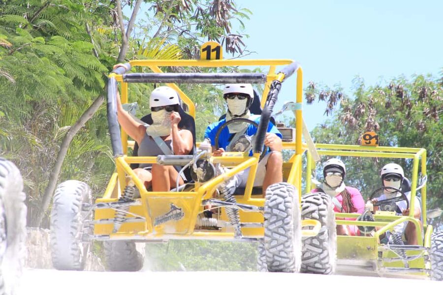 Buggy Ride, Zipline Splash & Waterfall Pool Combo with Lunch - Getting Picked Up and What to Pack (No Phones, No Flip-Flops)