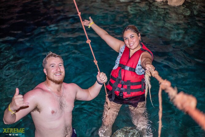 Buggy Tour Punta Cana A Cenote Secreto, Playa macao - Cenote Secreto: swimming in clear cave water and river vibes