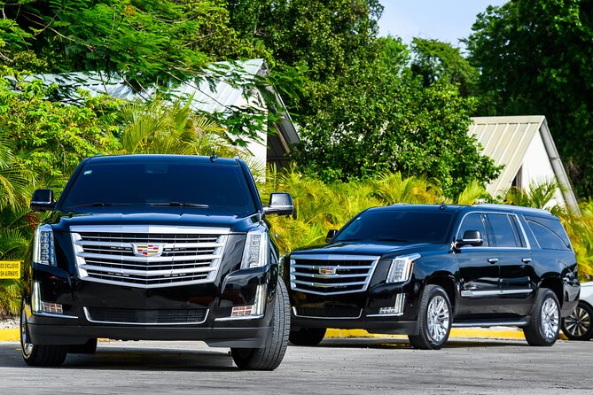 Cadillac Escalade Platinum, Punta Cana airport to Bavero & punta Cana - The Cadillac Escalade Platinum: a big, air-conditioned start