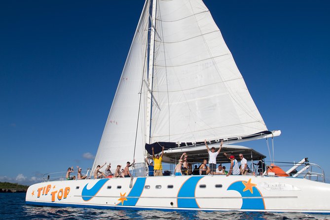 Catamaran Snorkeling All-Inclusive Day-Trip - Stop 1: Sosua Bay calm time at Tip Top Catamaran Tours (about 15 minutes)