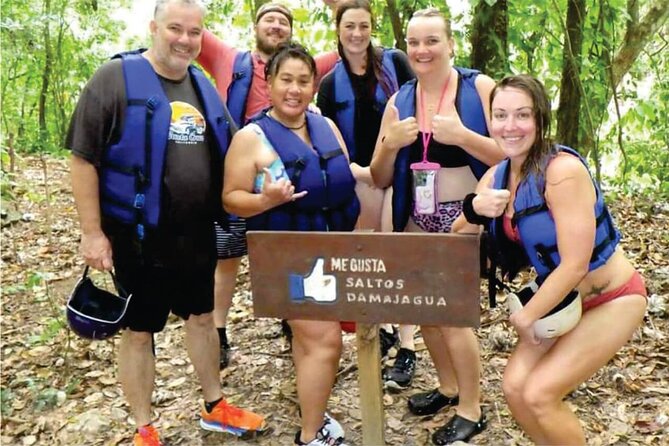 Damajagua Waterfalls, Zipline with Lunch and Transfer - Waterfalls 7 times: sliding, jumping, and swimming through pools