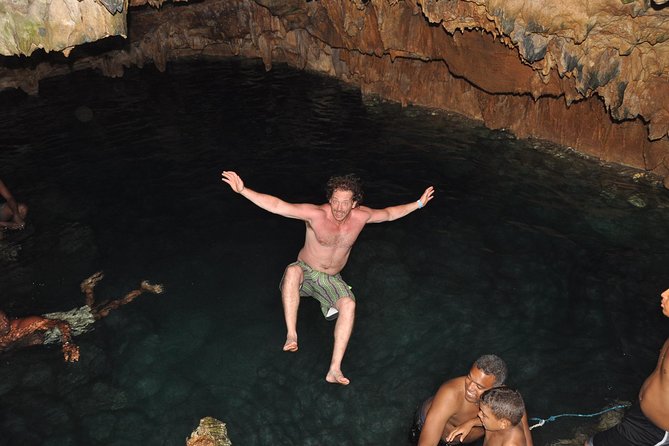 Dune Buggie Tour + Breef Safari + River Cave and Macao Beach - River Cave: The Underground Swim That Changes the Temperature