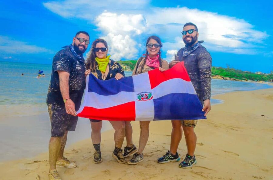 "Epic Off-Road Adventure & Catamaran Party in Punta Cana!" - Blue Lagoon Cenote: Clear Water Break in the Middle of the Day