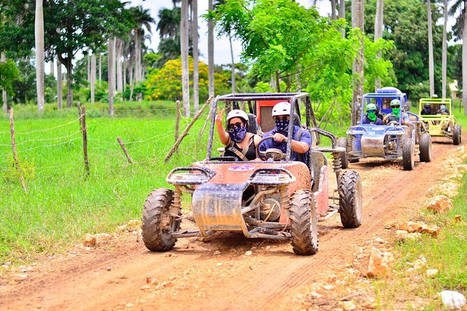 Explore Punta Cana Buggy or ATV Adventure in Macao - Macao Beach: white sand time after the water and mud