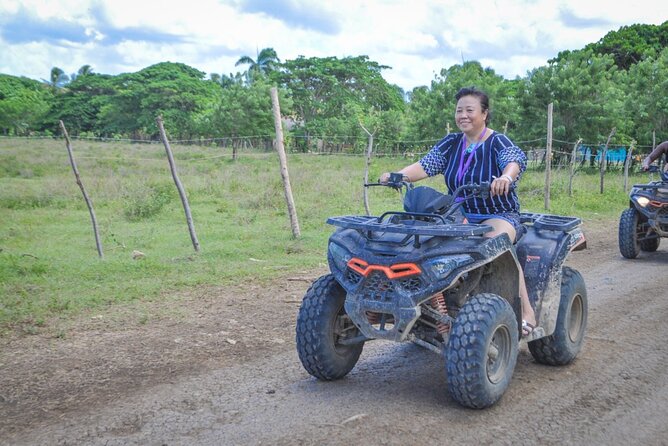 Extreme Adventure in Atv -Punta Cana - El Hoyo Cave cenote: clear water and a memorable finish
