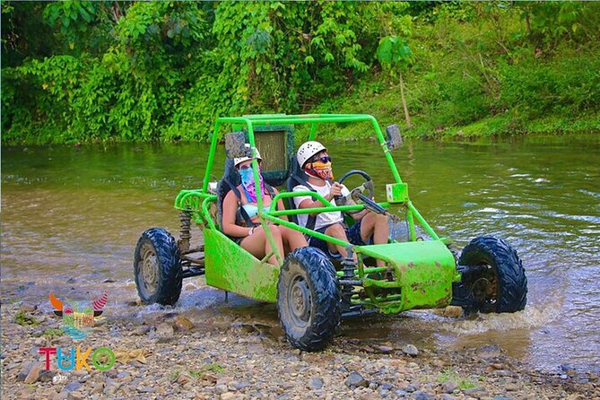 Extreme Buggy From Punta Cana With Transportation Included - Macao Beach: mud off, then a short swim break
