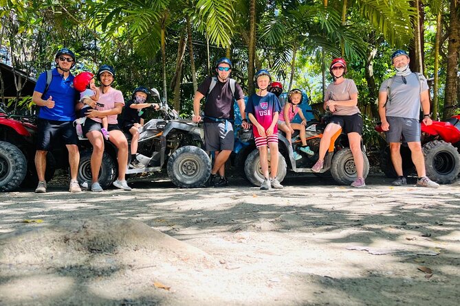 Family ATV Tour & Monkey Private Van - The ATV Ride: Trails, Mud, Streams, and Mountain Views