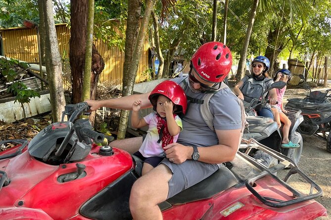 Family ATV Tour & Monkey Private Van - Monkey Home: The Squirrel Monkey Shoulder Moment