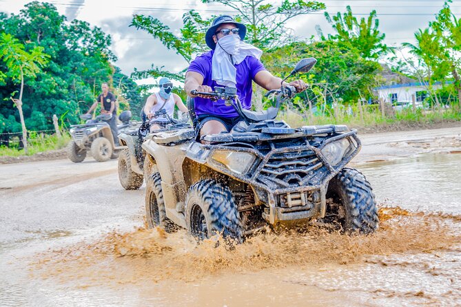 Faster ATV 4x4 Punta Cana - Cenote and crystal-clear cave water stop