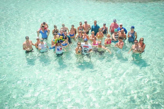 Fiesta en el Mar: Party Boat Punta Cana - Stop 1 at Bavaro Beach: board from the dock and soak up the coast views