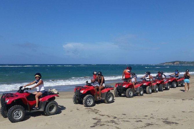 Four Wheels Drive/ATV'S Tour - Off-Roading Toward Rivers, Fields, and a Beach Break