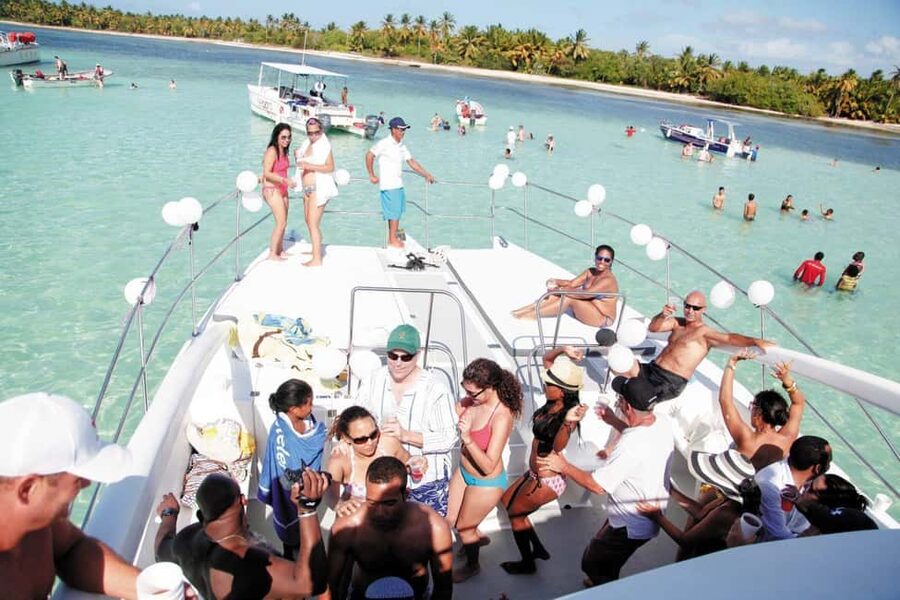 From Bavaro, Punta Cana: Boat Party, Snorkeling, Drinks, Snacks, and Transportation - Snorkeling with crew support: gear, life jackets, and 45 minutes in the water