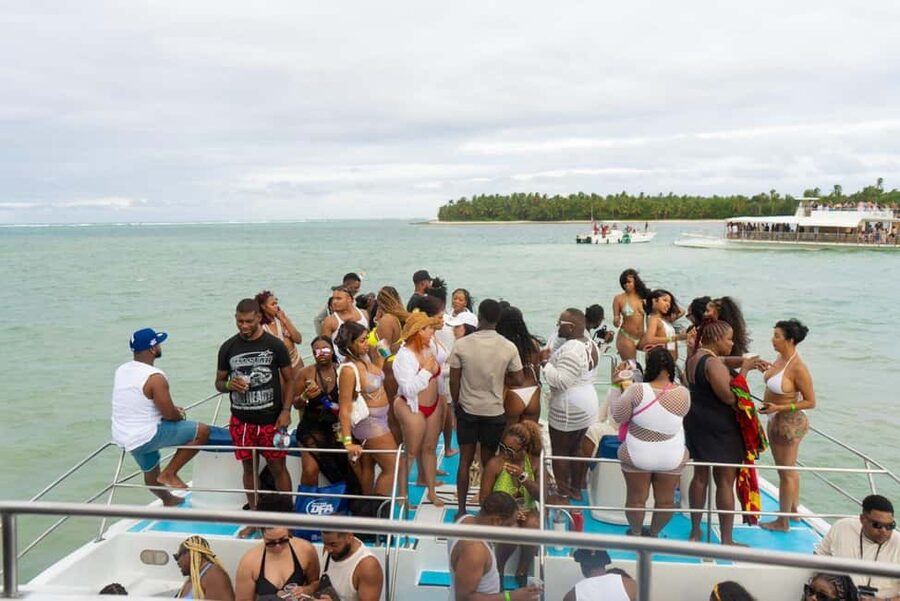 From Bavaro, Punta Cana: Boat Party, Snorkeling, Drinks, Snacks, and Transportation - What’s included on board: open bar, snacks, fruits, and water