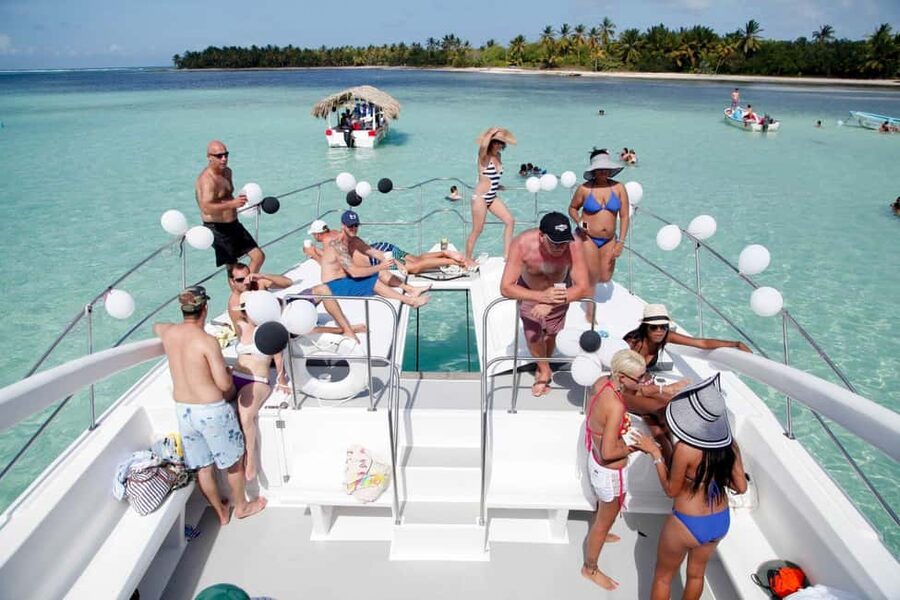 From Bavaro, Punta Cana: Boat Party, Snorkeling, Drinks, Snacks, and Transportation - Dolphin spotting for about 25 minutes: a nature stop with real expectations