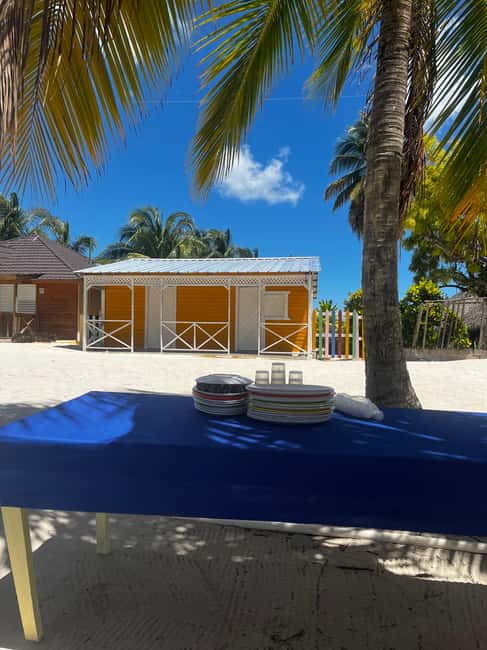 From La Romana: Saona Island for Aida Cruises Passengers - The Natural Pool Stop: Starfish, Shallow Swims, and the One Rule
