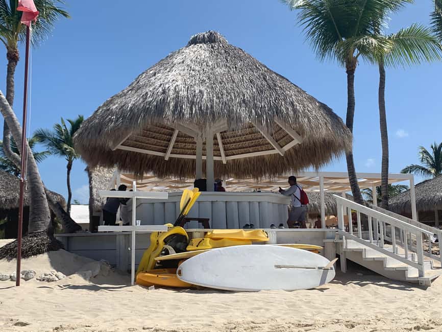 From Punta Cana: Catalina Island Swim, Sail & Snorkel - The boat portion on the Chavón River gorge