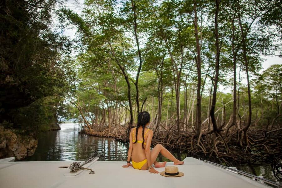 From Punta Cana: Los Haitises Guided Day Tour - Caño Hondo pools and the Jivales River break
