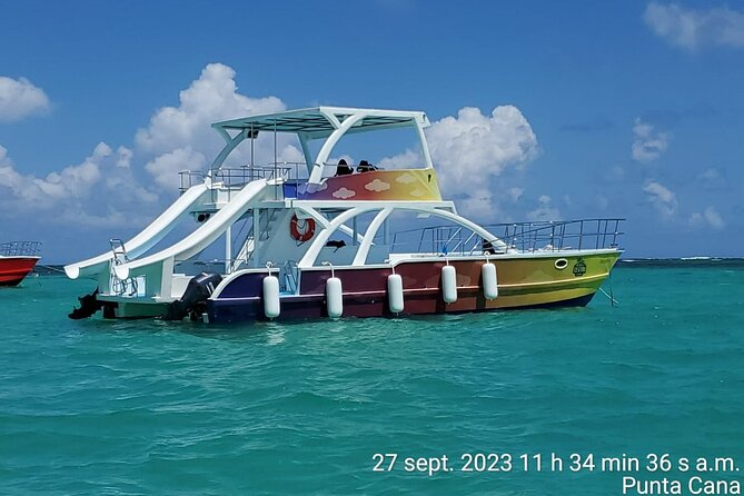 From Punta Cana: Party Boat + Snorkeling Live Music Drink Open B - Weather Can Change Everything (And That’s Normal Here)